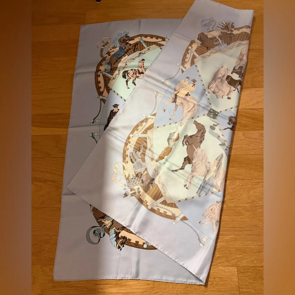 Hermes Silk Scarf - Picture 2 of 4